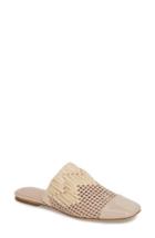 Women's Sigerson Morrison Perforated Cap Toe Mule .5 M - Pink