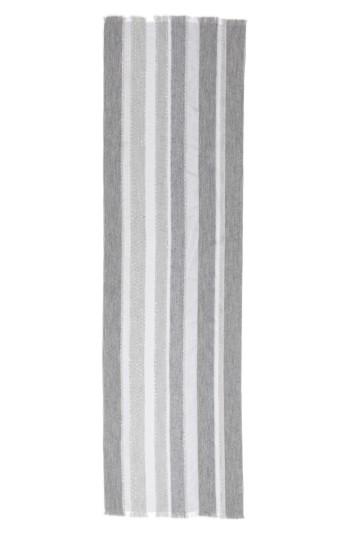 Women's Armani Collezioni Metallic Scarf, Size - Grey