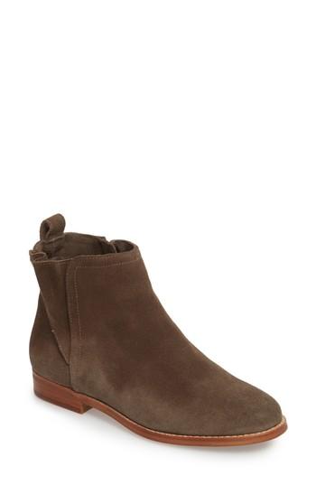 Women's Sole Society Barbora Gusseted Bootie M - Grey