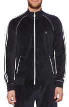 Men's Original Penguin The Earl Velour Track Jacket - Blue