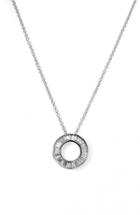 Women's Bony Levy Circle Of Life Small Diamond Pendant Necklace (nordstrom Exclusive)