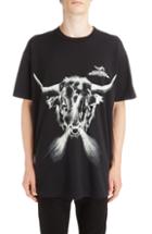 Men's Givenchy Taurus Longline T-shirt - Black