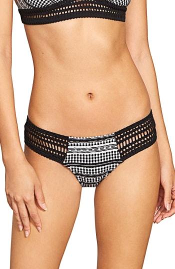 Women's Robin Piccone Avery Bikini Bottoms - Black