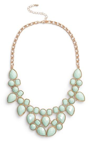 Women's Adia Kibur Stone Bib Necklace
