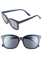 Men's Quay Australia Kingsley 52mm Sunglasses - Navy/ Mirror