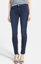 Women's 7 For All Mankind 'slim Illusion Luxe' Mid Rise Skinny Jeans