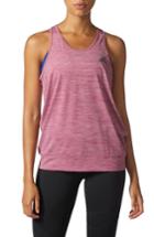 Women's Adidas Performer Climalite Banded Tank - Red