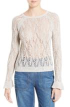 Women's La Vie Rebecca Taylor Peacock Stitch Pullover