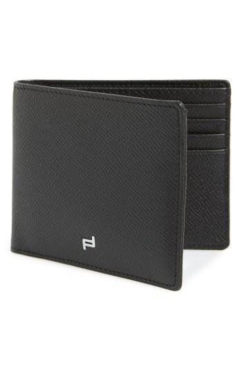 Men's Porsche Design 'fc 3.0 Leather Bifold Wallet - Black