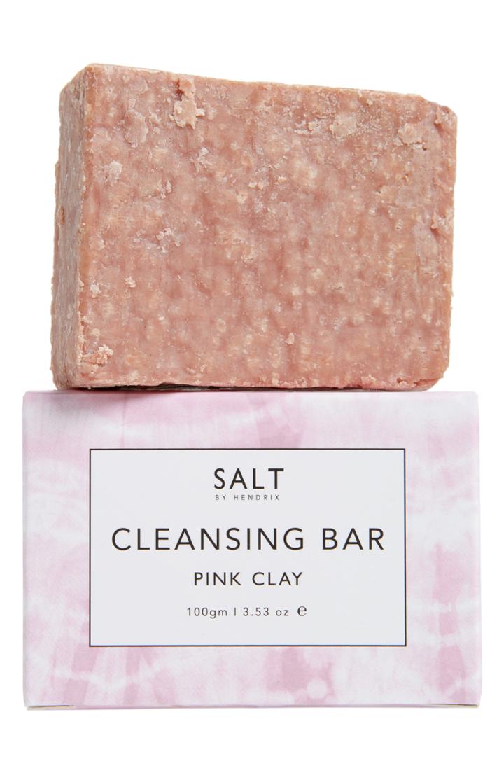 Salt By Hendrix Pink Clay Cleansing Bar