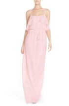 Women's Nouvelle Amsale 'julia' Ruffle Front Chiffon Gown