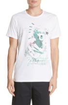 Men's Burberry London Camberley Abith Graphic T-shirt - White