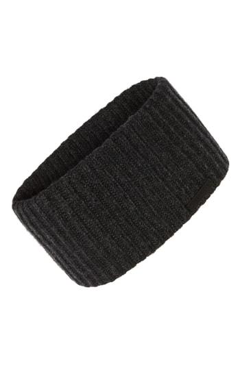 Allsaints Cardigan Stitch Headband, Size - Black