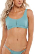 Women's Rhythm My Tank Top Bikini Top - Blue/green