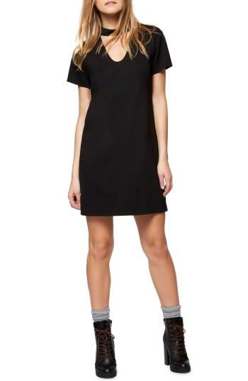 Women's Sanctuary Madeline Choker Shift Dress - Black