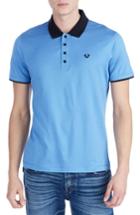 Men's True Religion Brand Jeans Mercerized Polo - Blue