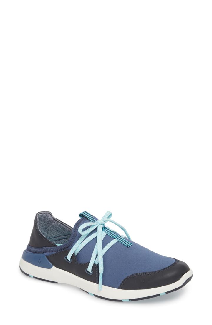 Women's Olukai Miki Li Convertible Sneaker M - Blue