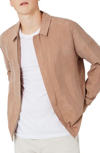 Men's Topman Coach's Bomber Jacket