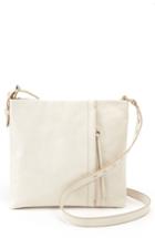 Hobo Leather Crossbody Bag - White