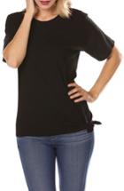 Women's Paige Amelie Side Tie Tee - Black