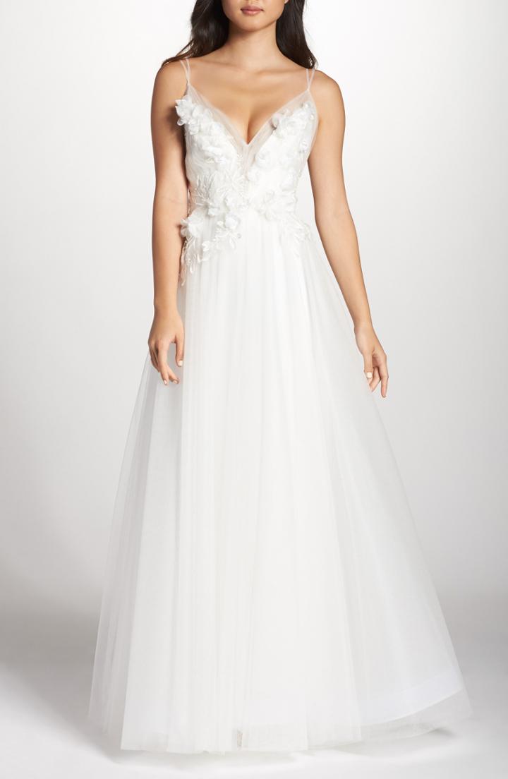 Women's Eliza J Off The Shoulder Trumpet Gown (similar To 14w) - Black