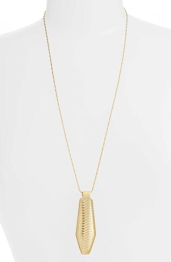 Women's Vince Camuto Textured Pendant Necklace