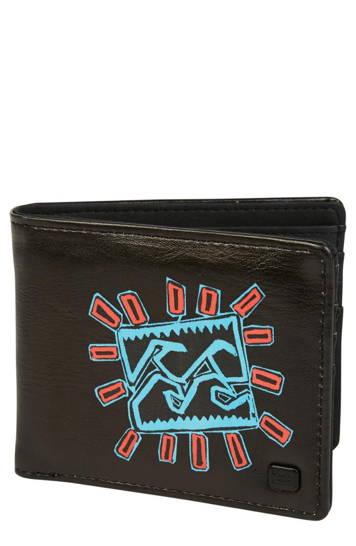 Men's Billabong Tides Bifold Wallet - Black