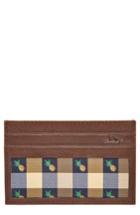 Men's Tommy Bahama 'pineapple' Card Case - Brown