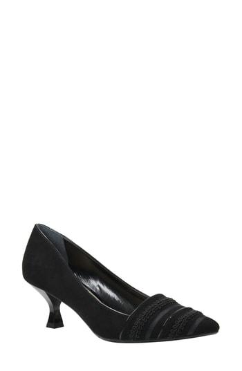 Women's J.renee Septima Kitten Heel Pump .5 B - Black