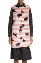 Women's Shrimps Logan Faux Fur Gilet Vest - White