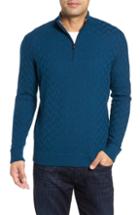 Men's Robert Graham Rowley Classic Fit Quarter Zip Sweater