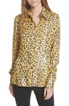 Women's Scotch & Soda Check Print Top