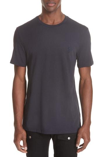 Men's Versace Collection Half Medusa T-shirt - Blue