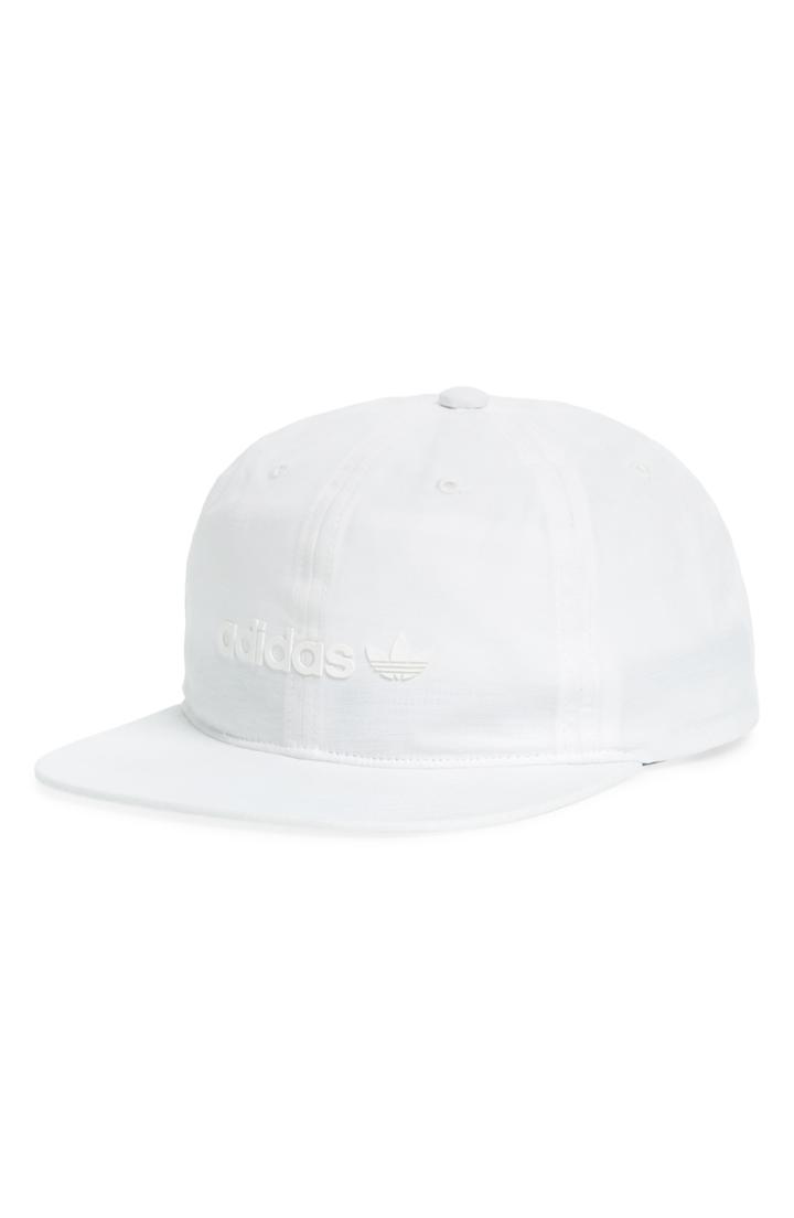 Men's Adidas Originals Relaxed Decon Ii Cap - White