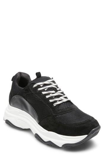 Men's Steve Madden Russell Platform Sneaker M - Black