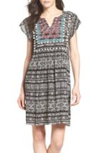 Women's Thml Embroidered Shift Dress - Black
