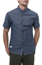 Men's 7 Diamonds Wavelength Woven Chambray Shirt - Blue