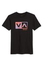 Men's Rvca Balance Fill T-shirt, Size - Black