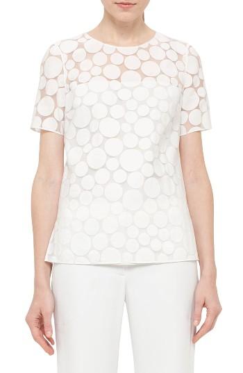 Women's Akris Punto Sheer Dot Blouse