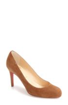 Women's Christian Louboutin Simple Pump Us / 37eu - Brown