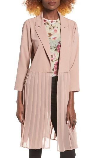 Women's Leith Pleated Duster Coat