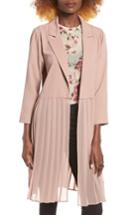 Women's Leith Pleated Duster Coat
