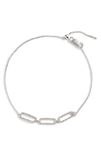 Women's Bony Levy Triple Rounded Rectangle Diamond Bracelet (nordstrom Exclusive)
