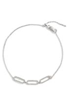 Women's Bony Levy Triple Rounded Rectangle Diamond Bracelet (nordstrom Exclusive)