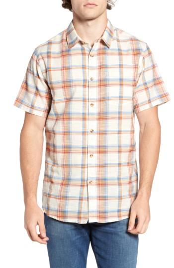Men's Billabong Hyde Plaid Woven Shirt - Grey