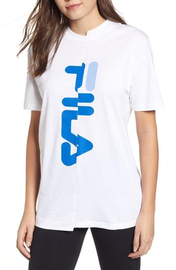 Women's Fila Teresa Spliced Tee - White