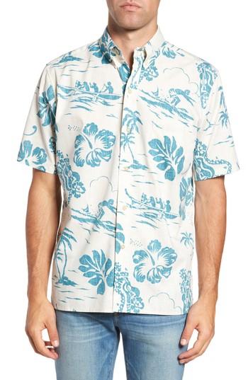 Men's Reyn Spooner Quiet Lagoon Classic Fit Sport Shirt