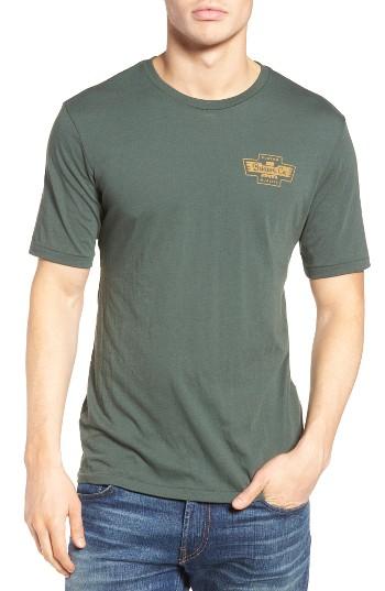 Men's Brixton Federal Premium Logo T-shirt - Green