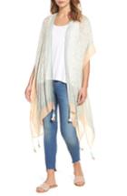 Women's Shiraleah Emilia Kimono, Size - Green