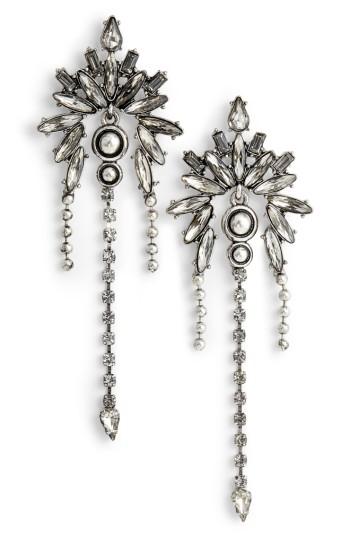 Women's Dlnlx By Dylanlex Crystal Chandelier Earrings